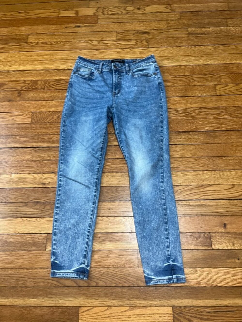 Judy Blue Women’s Skinny Fit Jeans Size 9/29 Light Wash Blue Denim High Rise
